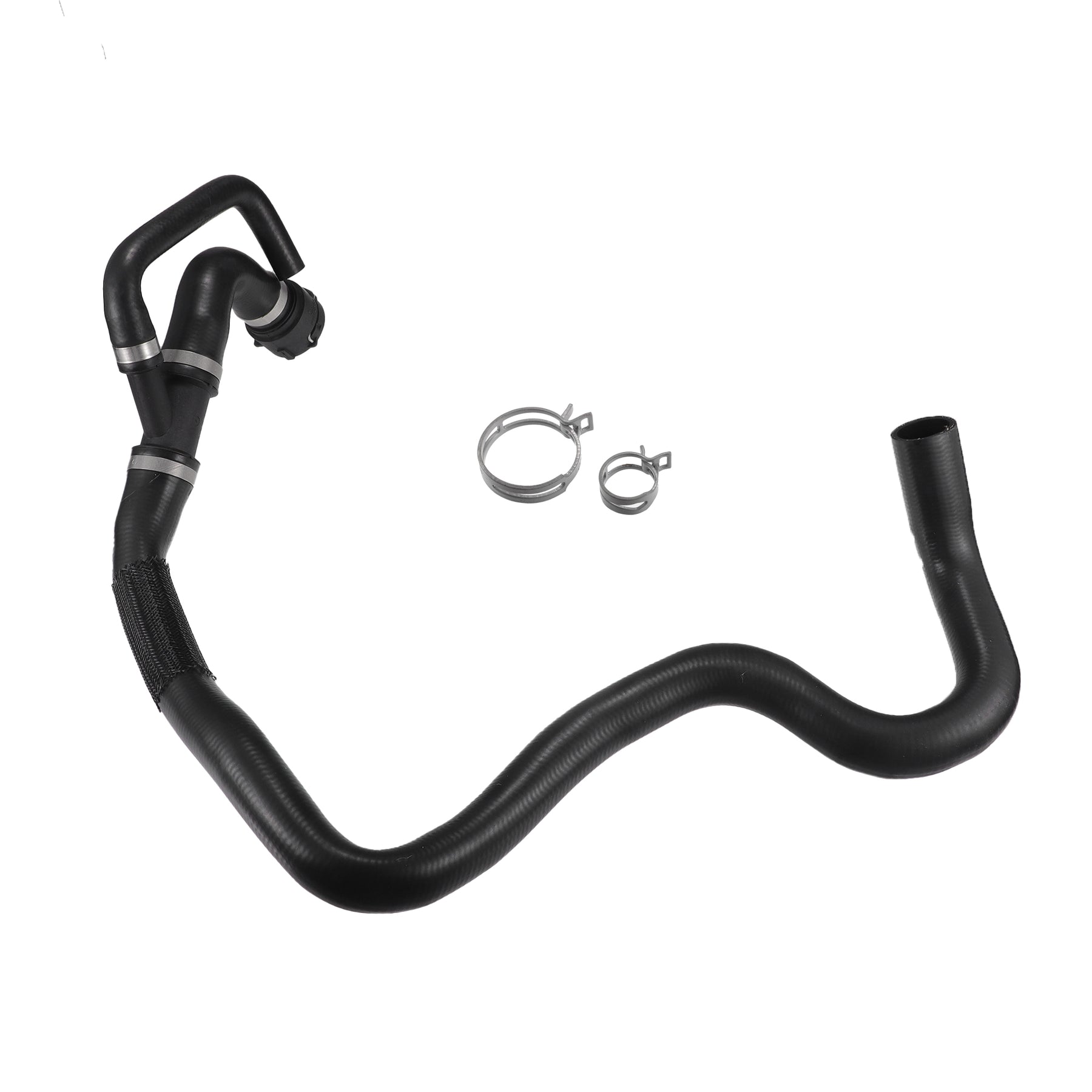 Kühlmittelschlauch für Ford Galaxy hohe Abdichtung Nr. 6G918286EF | Obere Motorraum-Heizungs-Wasserschlauch Schwarz 1 Stück für Ford Mondeo für Ford S-Max